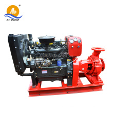 High volume low voltage water pump diesel engine water pump set
